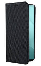 Кожен калъф тефтер и стойка Magnetic FLEXI Book Style за Xiaomi Redmi Note 10 Pro черен
